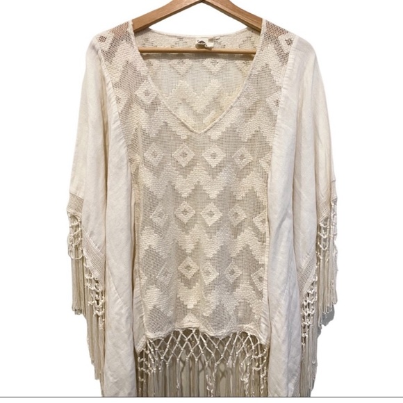 Anthropologie Lilka Fringe Poncho - Picture 3 of 7